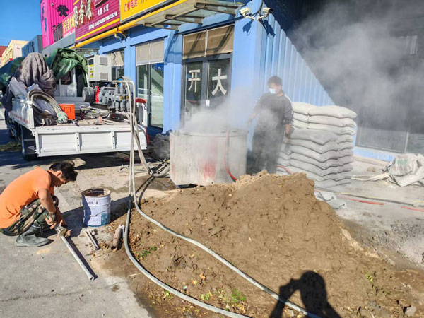阳朔顶管注浆加固